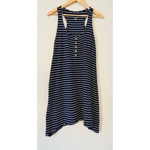 Lilly Pulitzer Jennalyn True Navy S Stripe Swing Women’s Dress Tank